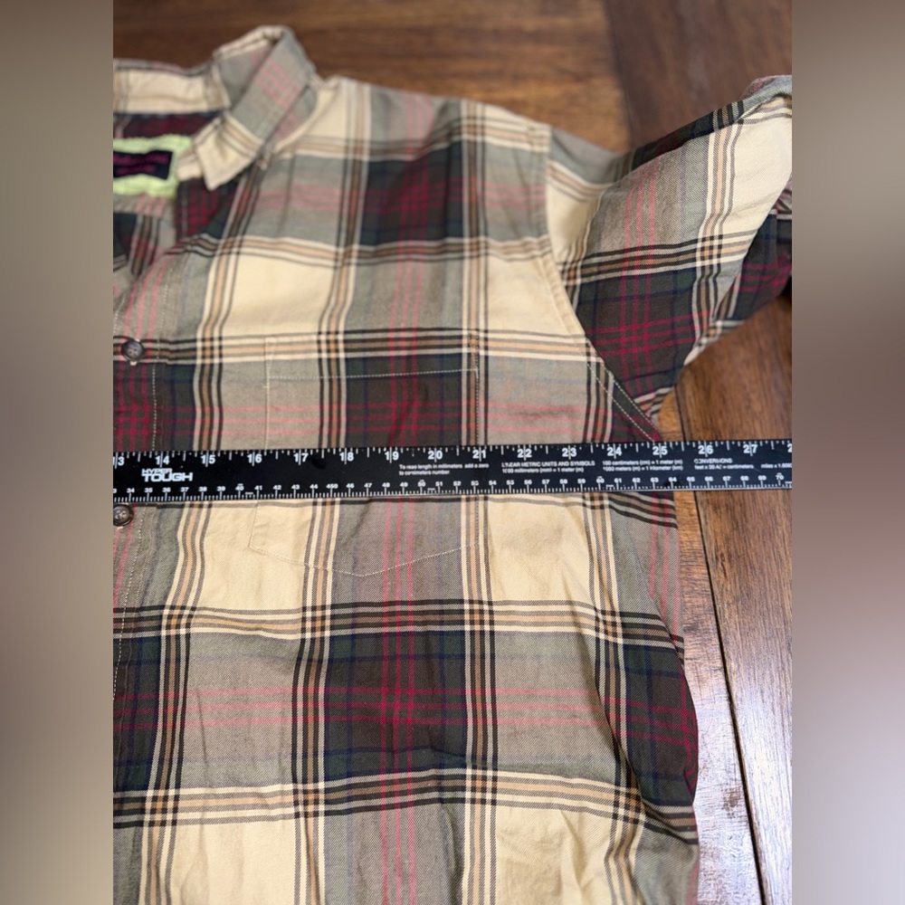 Upcycled Plaid Patchwork Tunic - Multicolor - Picture 4 of 7